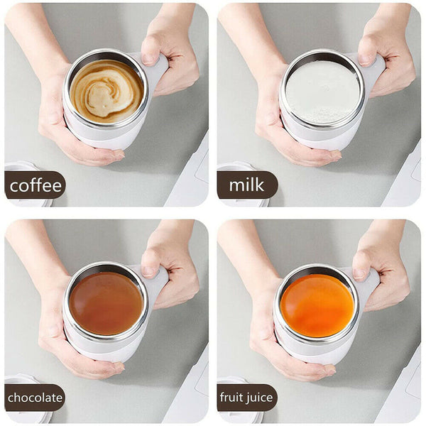 Self Stirring Mug Cup Auto Mixing Stir Coffee Milk Tea Beer Automatic Electric