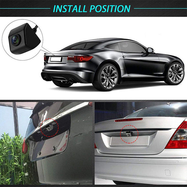 Reverse Camera Waterproof Reversing Camera Kit Car Rear View Camera Day & Night