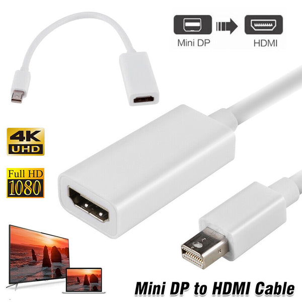 1-5xMale to HDMI Female Adapter Mini Display Port Thunderbolt2.0 Converter Cable