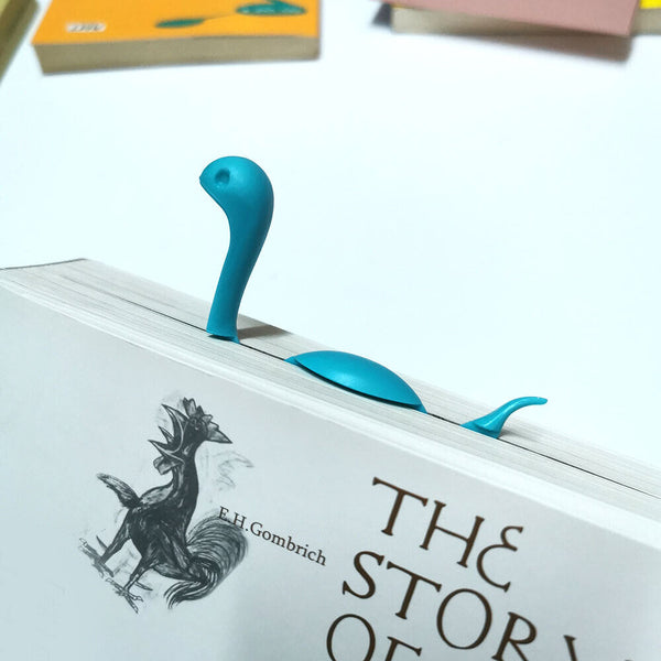 Nessie Tale Bookmark Loch Ness Monster Cute Reading Bookmarks Funny Memo Novelty