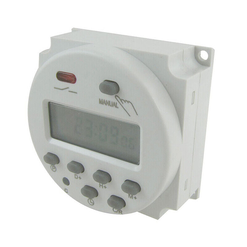DC 12V Timer Switch Digital Programmable Control LCD Time Relay Day/Week Set HOT