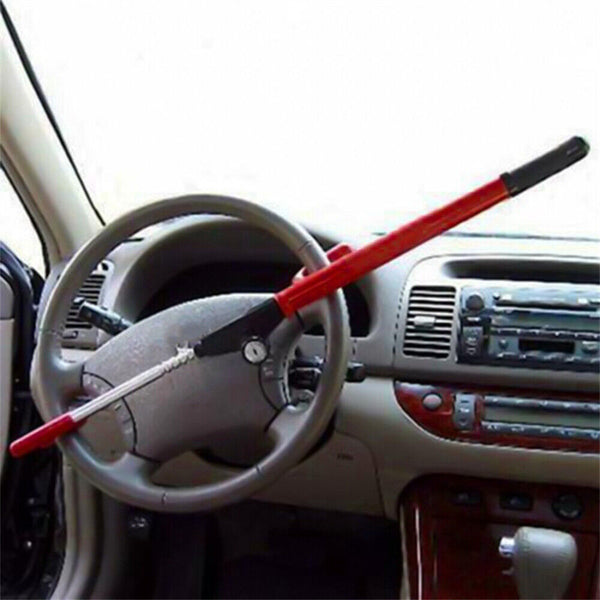 Steering Wheel Lock The Club Twin Hooks Anti Theft Universal Car Van Truck SUV