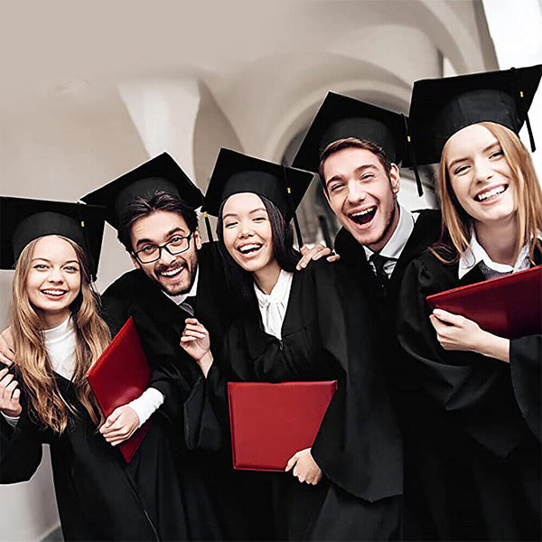 Mortarboard Graduation Hat Academic Cap Black Bachelor Master Chancellor Hat AU