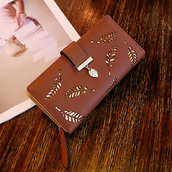 Fashion Women Wallet PU Leather Long Purse Clutch Case Credit Card Pouch Holder
