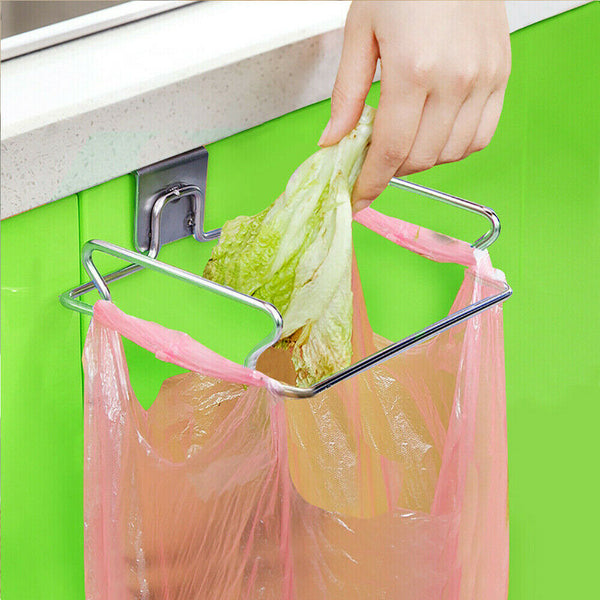 RUBBISH GARBAGE WASTE BAG HOLDER BRACKET RACKS HANGER KITCHEN CUPBOARD HANGING