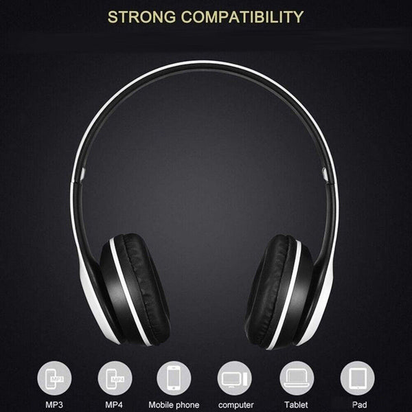 Wireless Noise Cancelling Headphones Bluetooth 5.0 earphone headset with Mic AU