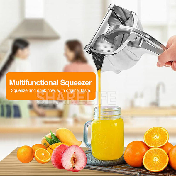 Hand Held Manual Fruit Juicer Squeezer Juice Lemon Citrus Extractor Press Tool