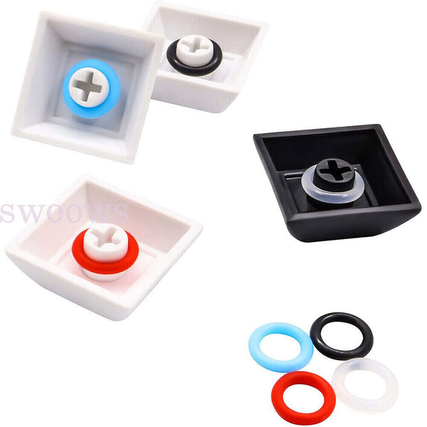 480pcs Keycap Rubber O-Ring Keyboard O Rings Switch Dampeners Cherry MX Key Stem