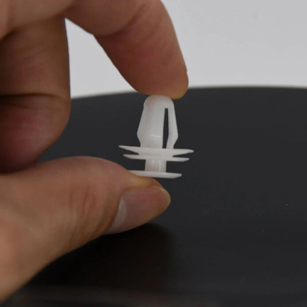 100pcs Door Panel Retainer Interior Door Card Trim Clip Fastener Stem Dia 9mm