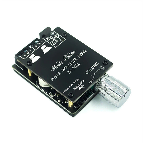 MINI Bluetooth 5.0 Wireless Audio Digital Power Amplifier Stereo Board Amp AU