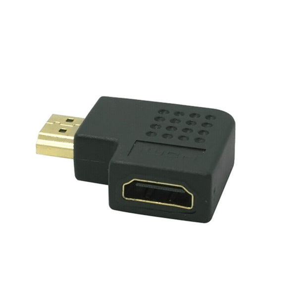 Left/Right Angle HDMI Male to HDMI Female 90 Degree Connector Adapter Converter