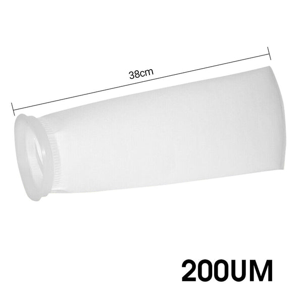 100-200 Micron Fish Tank Filter Bag Wet/Dry Filter Socks For Marine Aquarium