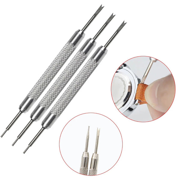 Wrist Watch Band Repair Tool Kit Spring Bar Pins Link Remover Tools Watchmakers