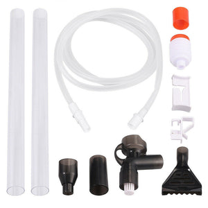 Pump Gravel Water Cleaning Kit Vacuum Cleaner Aquarium Fish Tank Siphon