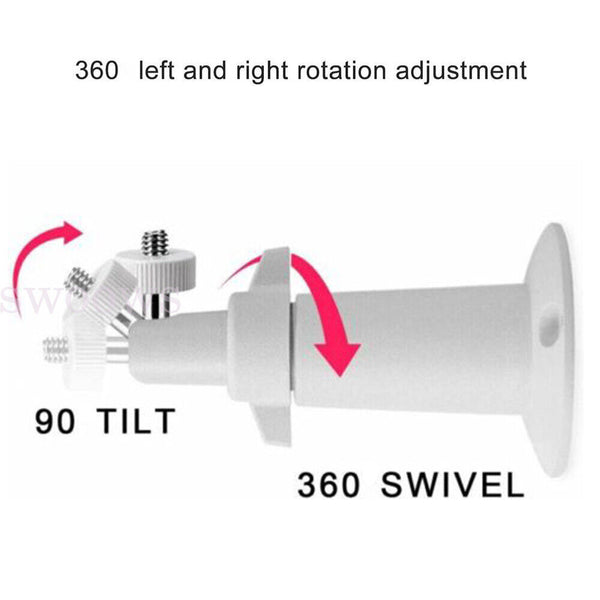 1/3pcx Security Camera Adjustable Mount Bracket for Arlo Pro 3/Pro 4, Arlo Ultra