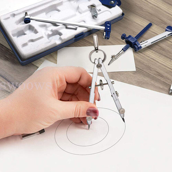 Professional Drafting Drawing Compasses Geometry Teaching Study Stationery Tools