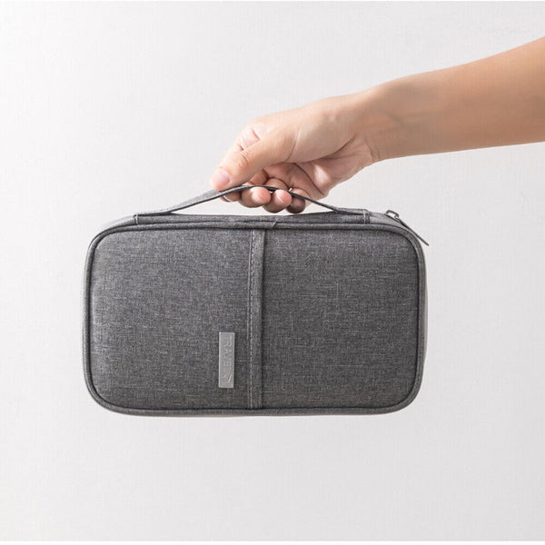 Waterproof Passport Holder Travel Document Wallet RFID Bag Family Case Organizer