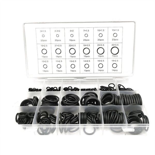 279x Rubber Grommet Firewall Hole Plug Set Electrical Wire Gasket Assortment Kit