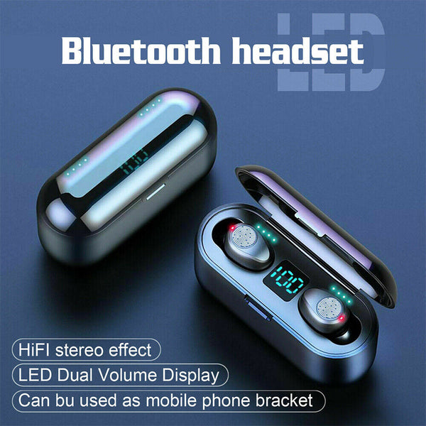 Wireless Bluetooth Earphones Headphones Earbuds Sports for Earpods iOS Android