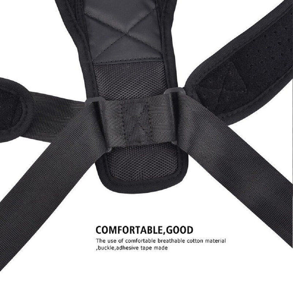 Posture Corrector Clavicle Support Back Straight Shoulders Brace Strap Correct