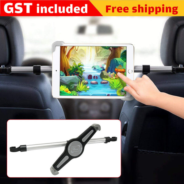 Car Phone Tablet Holder Universal Seat Back Headrest Mount for iPad Phone 9-14"