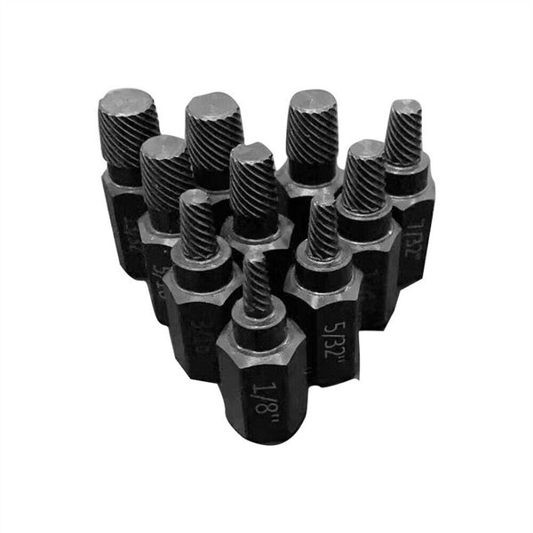 10pcs Heavy-Duty Screw Extractor Set, Screw and Bolt Extractor Set Easy Out AU