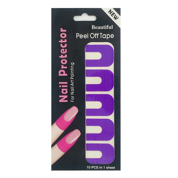 Peel off tape Nail Protector Polish Liquid Latex Nail Art Tool Sticker Adhesive