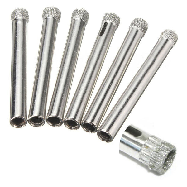 18pcs 6mm Diamond Hole Saw Cutter Drill Bit Tool For Tile Ceramic Marble Glass