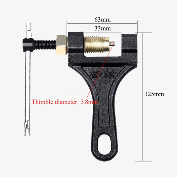 DIRT ATV MOTORCYCLE CHAIN BREAKER LINK SPLITTER PIN REMOVER REPAIR TOOL 415-530