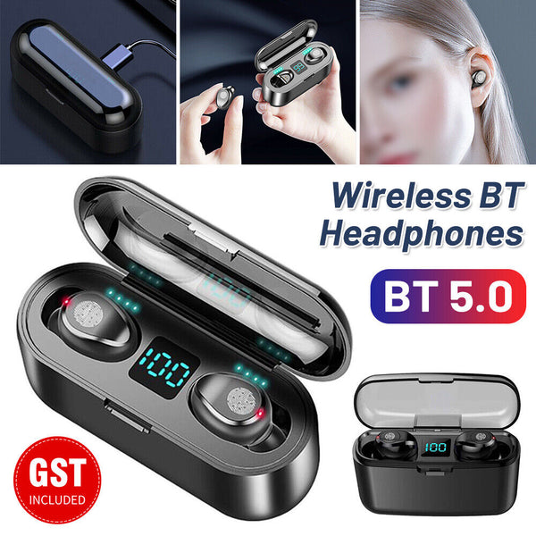 Wireless Bluetooth 5.0 Earphones Earbuds for Apple iPhone Android Headphones AU