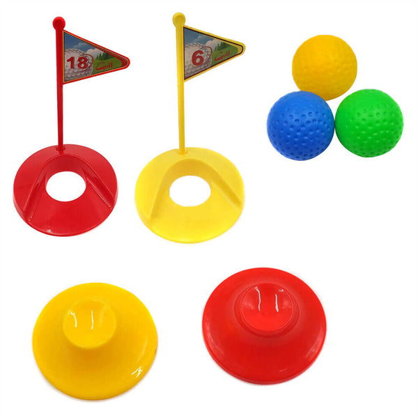 Kids Golf Club Set Mini Golf Practice Children Play Game Educational Outdoor Toy