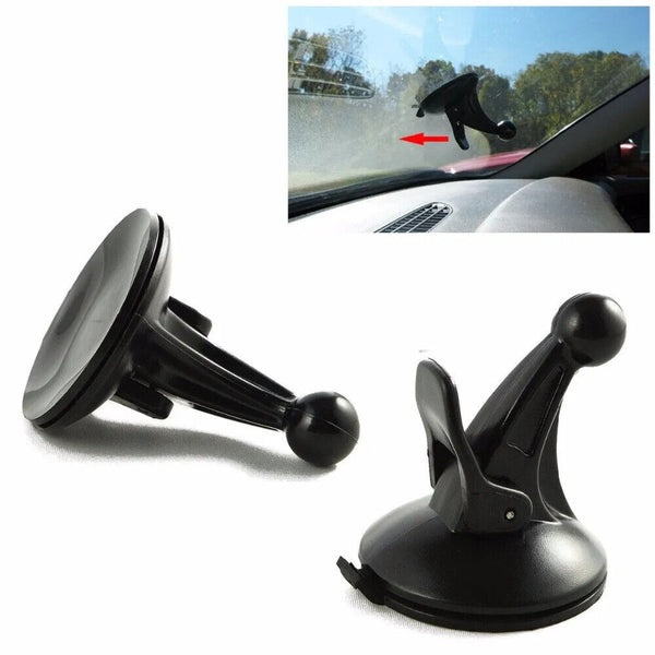 2PCS GPS Holder Sucker Suction Mount Suction Cup for Garmin Nuvi Black