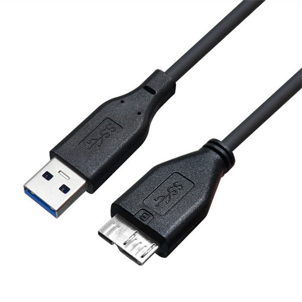 2x Micro USB 3.0 Cable Cord For Toshiba Seagate WD External Hard Drive HDD