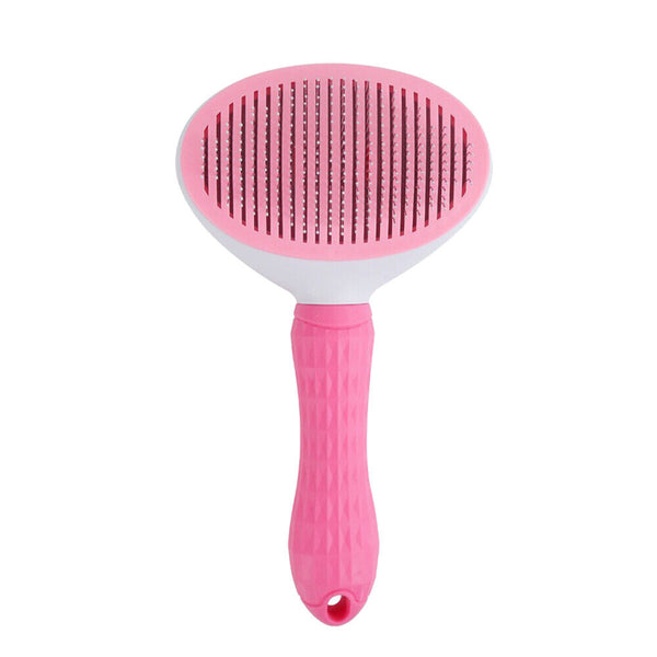 2xPet Dog Cat Grooming Comb Brush Tool Gently Removes Loose Undercoat Knots Mats