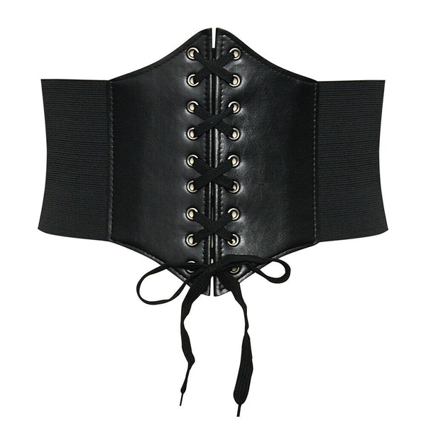 Women Body Shaper Buckle Wide Waistband Waist Belt Underbust Corset Belt NEW AU