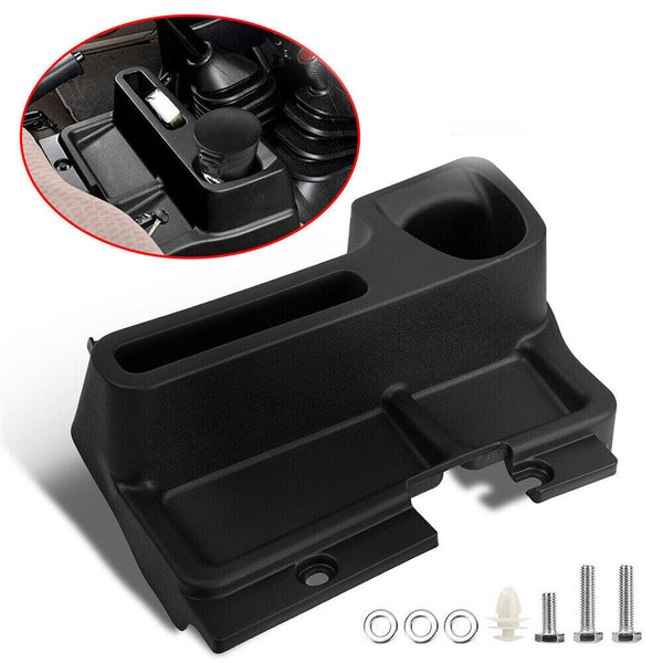 Black Centre Console Storage Box For Toyota Landcruiser LC70 71 76 79 Series OZ