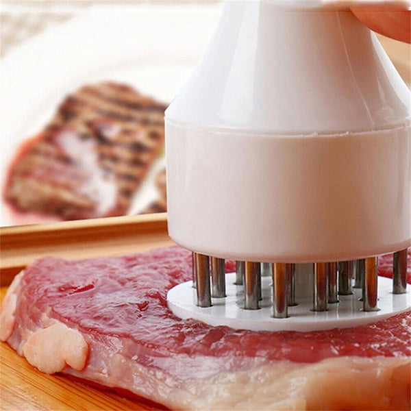 Kitchen Meat Tenderizer Steak Hammer Pin Beef Stainless Steel Needles Cook Tool
