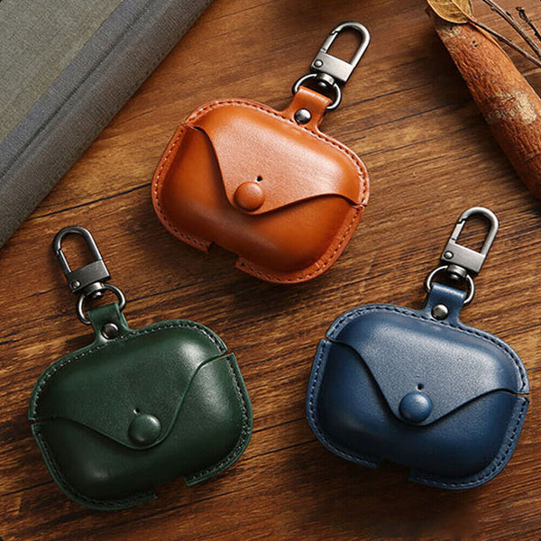 1/2PCS Unique Luxury Leather Shockproof Case Cover For Apple Airpods Pro 2