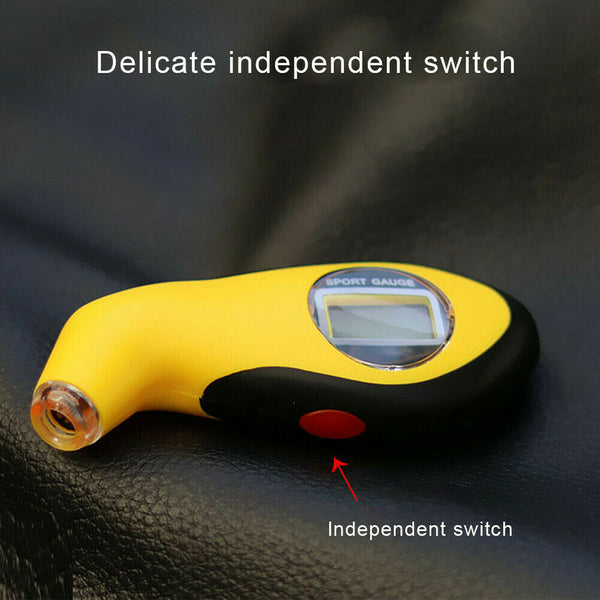 Tire Pressure Guage Digital Car Bike Truck Auto Air PSI Meter Tester Tyre Gauge