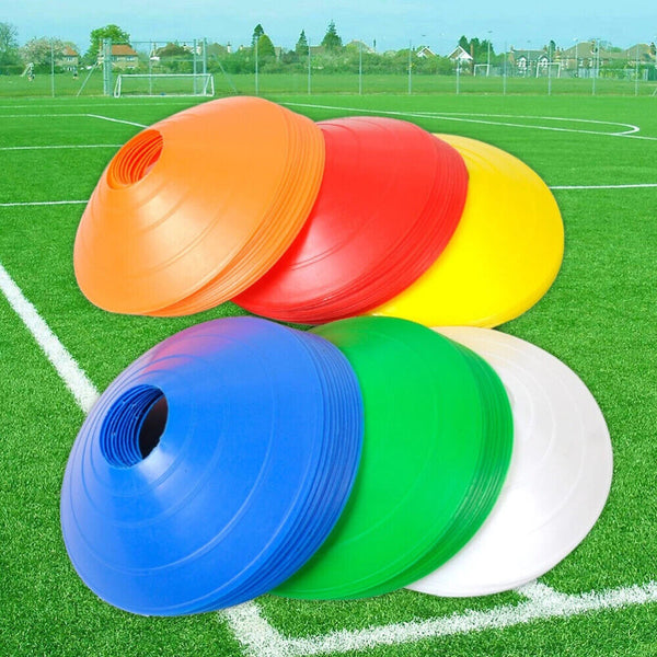 1-100Training Discs Soccer Markers Fitness Exercise Sport Cones Rugby TouchGroup