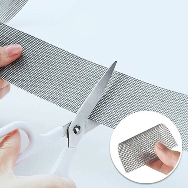 1/2Window Door Repair Tape Fly Screen Insect Repellent Repair Tape Self Adhesive