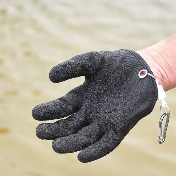 Fisherman Pro Fishing Glove With Magnet Release Catch Anti-slip Cut Resistant