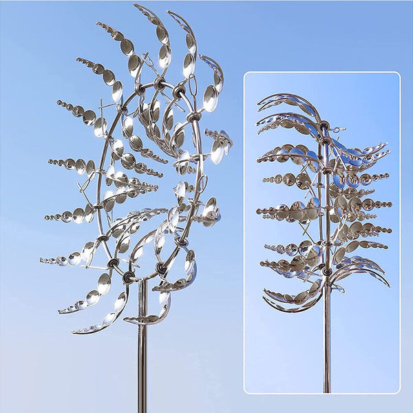 Unique and Magical Metal Windmill Kinetic Metal Wind Spinners Garden Decoration