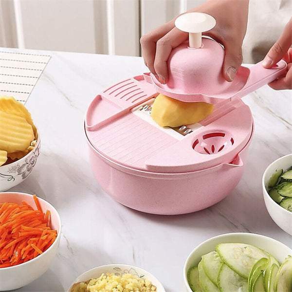 12 in 1 Multifunctional Kitchen Chopping Artifact Vegetable Slicer Food Chopper