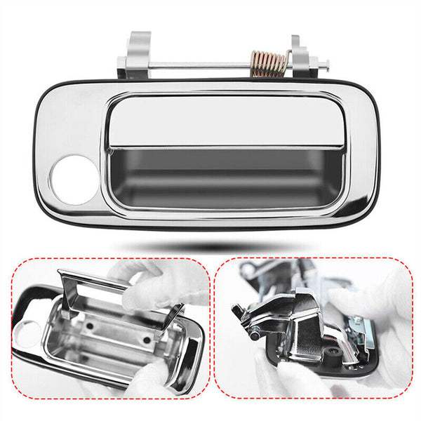 Front Right Outer Door Handle Chrome for Toyota Landcruiser 80 Series 1990-1998