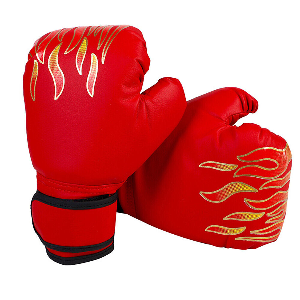 Children Kids Boxing Sparring Training Gloves MMA Kick Boxing Punching Gloves AU