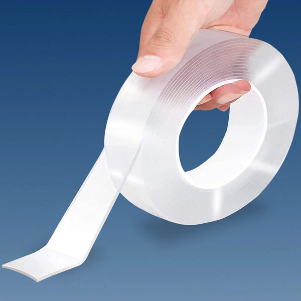 Nano Double Sided Tape Mounting Tape Washable Strong Sticky Heavy Duty Traceless