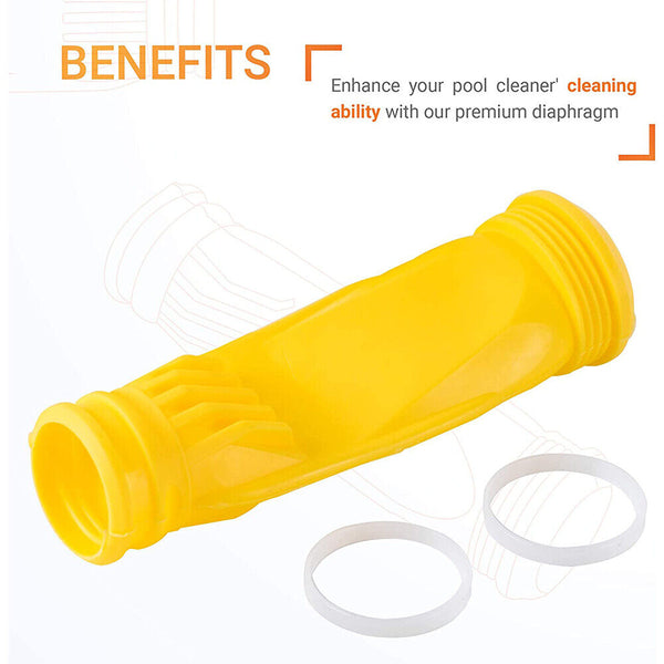 2 X Baracuda Diaphragm Cassette For Zodiac Barracuda Pool Cleaner Retaining Ring