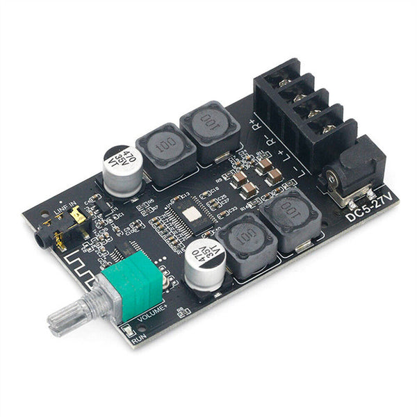 MINI Bluetooth 5.0 Wireless Audio Digital Power Amplifier Stereo Board Amp AU