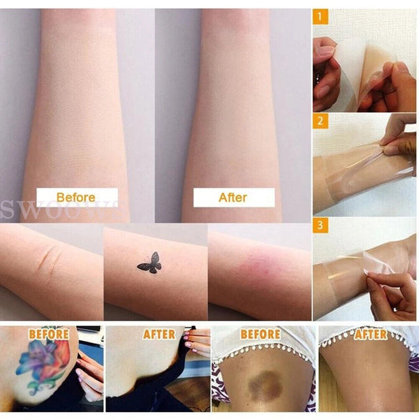 Tattoo Scar Acne-Cover Up Sticker Flaw Birthmark Concealing Hide Tape-Waterproof